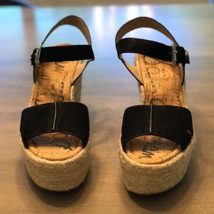 Sam Edelman Platform Espadrille Wedge Sandal
